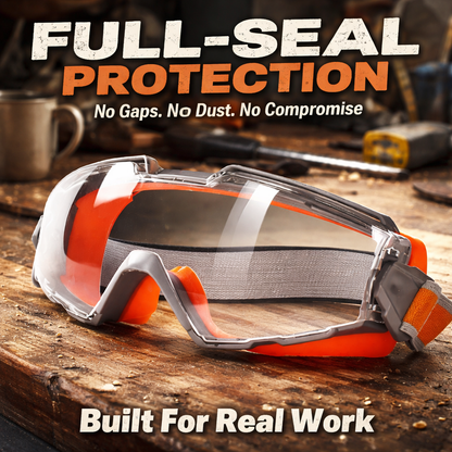 Protect Your Eyes Right-Safety Goggles